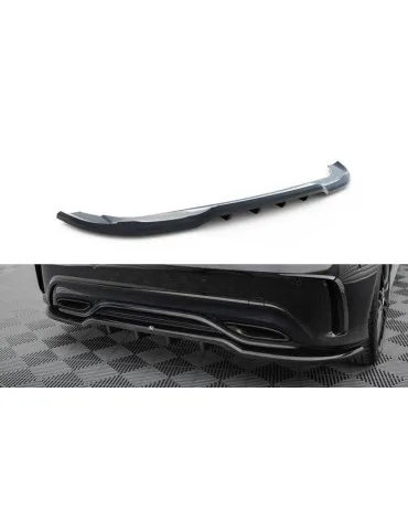 Diffuseur central Arrière (avec une barre verticale) MERCEDES-BENZ A AMG-Line W176 Facelif - Maxton