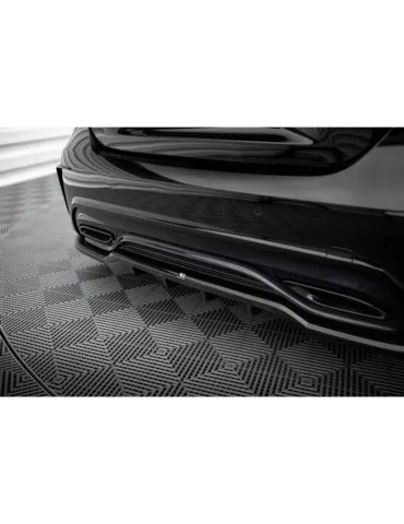 Diffuseur central Arrière (avec une barre verticale) MERCEDES-BENZ A AMG-Line W176 Facelif - Maxton