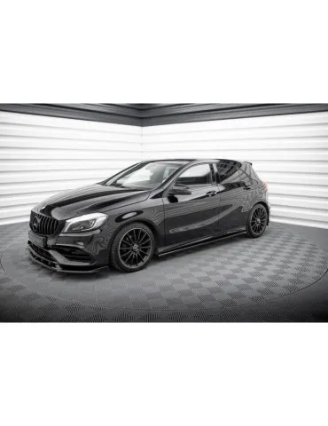 Extension / Rajout de Bas de caisse MERCEDES-BENZ A AMG-Line W176 Facelif - Maxton