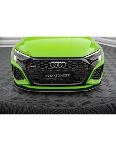 Fibre de carbone Lame de Pare-chocs Avant AUDI RS3 8Y - Maxton