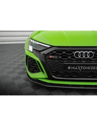 Fibre de carbone Lame de Pare-chocs Avant AUDI RS3 8Y - Maxton