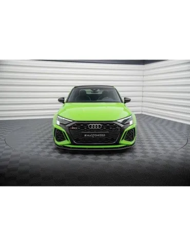 Fibre de carbone Lame de Pare-chocs Avant AUDI RS3 8Y - Maxton