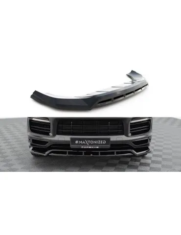 Lame de Pare-chocs Avant PORSCHE CAYENNE sport Design MK3 - Maxton