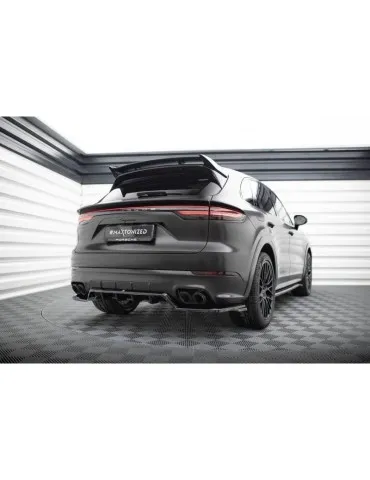 Diffuseur central Arrière (avec une barre verticale) PORSCHE CAYENNE sport Design MK3 - Maxton