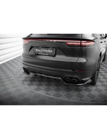 Diffuseur central Arrière (avec une barre verticale) PORSCHE CAYENNE sport Design MK3 - Maxton
