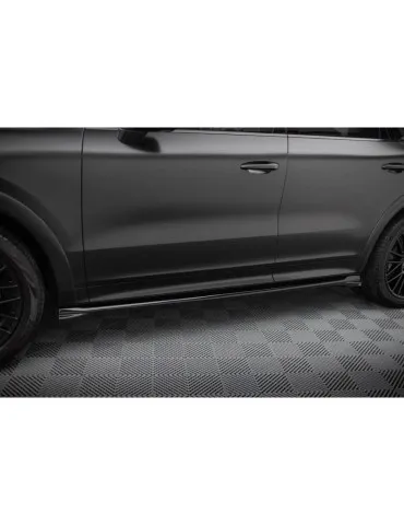 Extension / Rajout de Bas de caisse PORSCHE CAYENNE sport Design MK3 - Maxton