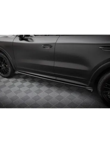 Extension / Rajout de Bas de caisse PORSCHE CAYENNE sport Design MK3 - Maxton