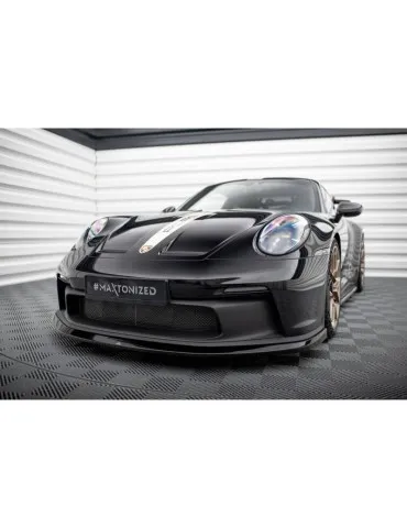 Lame de Pare-chocs Avant PORSCHE 911 992 GT3 - Maxton