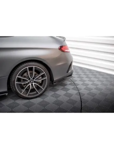 Diffuseur central Arrière (avec une barre verticale) MERCEDES-AMG C43 Coupe C205 Facelift - Maxton