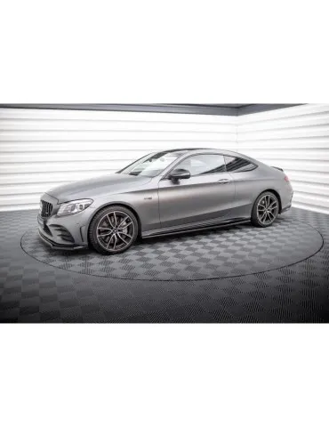 Extension / Rajout de Bas de caisse MERCEDES-AMG C43 Coupe C205 Facelift - Maxton