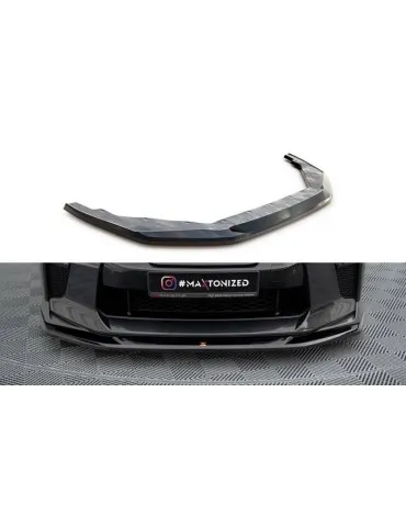 Lame de Pare-chocs Avant V.1 NISSAN GTR R35 Facelift - Maxton