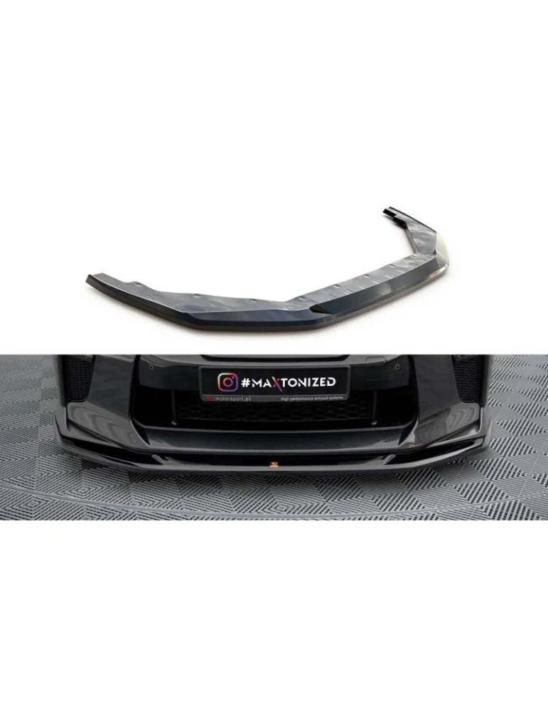 Lame de Pare-chocs Avant V.1 NISSAN GTR R35 Facelift - Maxton
