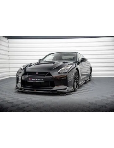 Lame de Pare-chocs Avant V.1 NISSAN GTR R35 Facelift - Maxton