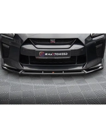 Lame de Pare-chocs Avant V.2 NISSAN GTR R35 Facelift - Maxton