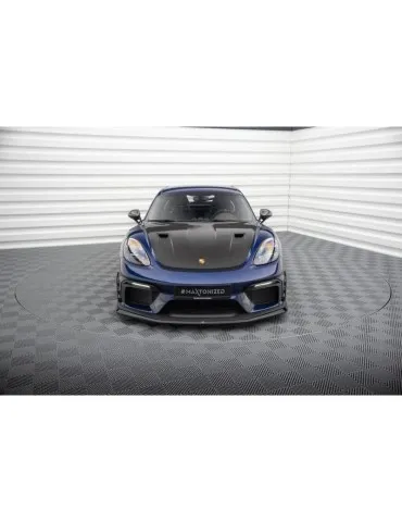 Lame de Pare-chocs Avant PORSCHE 718 Cayman GT4 RS 982c - Maxton
