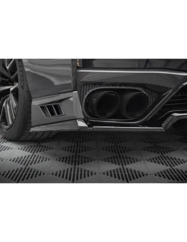 Lame de pare-chocs Latérales Arrière NISSAN GTR R35 Facelift - Maxton