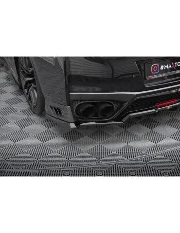 Lame de pare-chocs Latérales Arrière NISSAN GTR R35 Facelift - Maxton