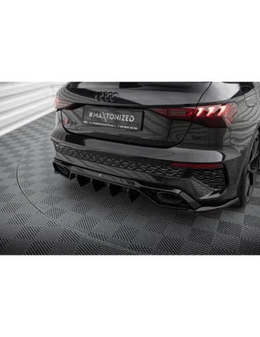 Lame de pare-chocs Latérales Arrière V.2 AUDI RS3 Sportback 8Y - Maxton