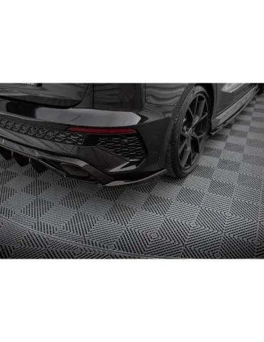 Lame de pare-chocs Latérales Arrière V.2 AUDI RS3 Sportback 8Y - Maxton