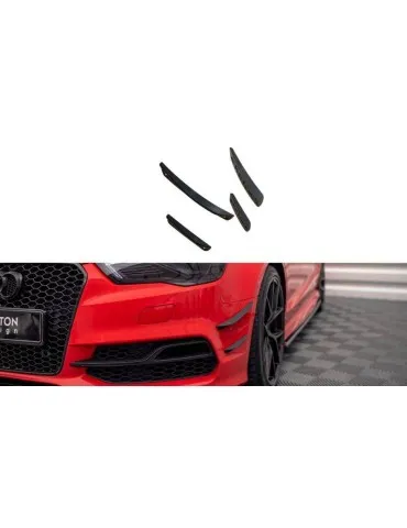Déflecteurs d'air / Appuis de Pare-chocs Avant (Déflecteurs d'air) AUDI S3 / A3 S-LINE 8V Sedan / Cabrio - Maxton
