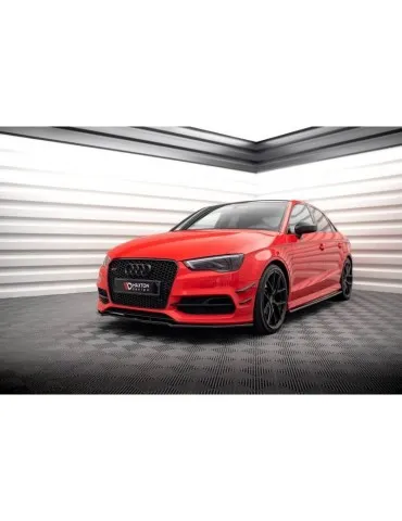Déflecteurs d'air / Appuis de Pare-chocs Avant (Déflecteurs d'air) AUDI S3 / A3 S-LINE 8V Sedan / Cabrio - Maxton