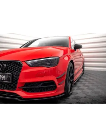 Déflecteurs d'air / Appuis de Pare-chocs Avant (Déflecteurs d'air) AUDI S3 / A3 S-LINE 8V Sedan / Cabrio - Maxton
