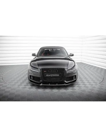 Lame de Pare-chocs Avant V.2 AUDI S5 / A5 S-LINE 8T - Maxton