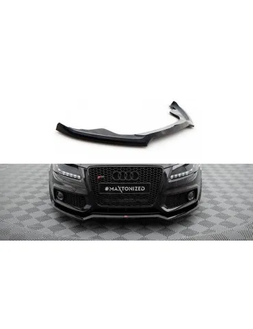 Lame de Pare-chocs Avant V.3 AUDI S5 / A5 S-LINE 8T - Maxton