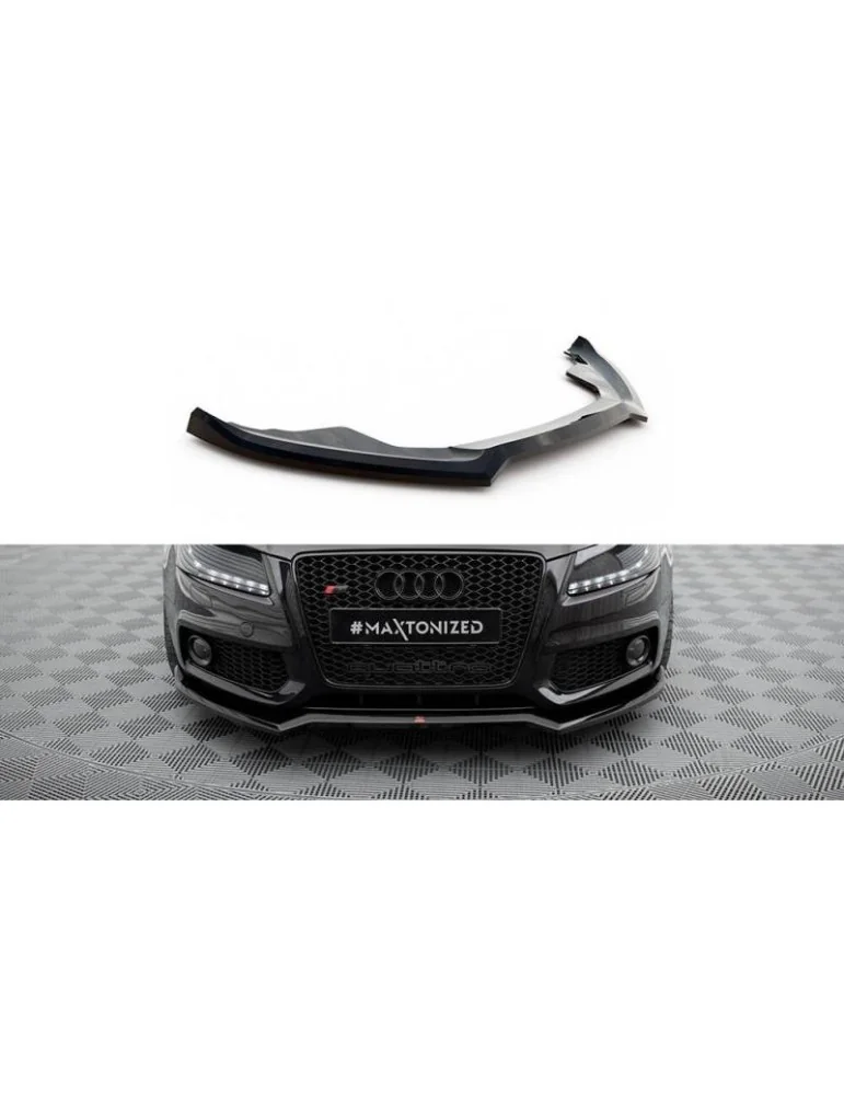 Lame de Pare-chocs Avant V.3 AUDI S5 / A5 S-LINE 8T - Maxton