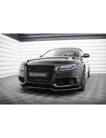 Lame de Pare-chocs Avant V.3 AUDI S5 / A5 S-LINE 8T - Maxton