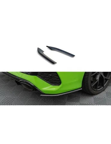 Lame de pare-chocs Latérales Arrière Fibre de carbone AUDI RS3 Sedan 8Y - Maxton