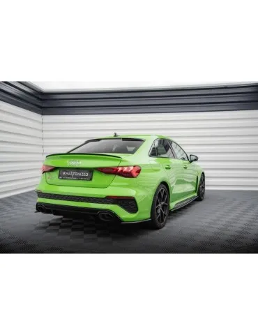 Lame de pare-chocs Latérales Arrière Fibre de carbone AUDI RS3 Sedan 8Y - Maxton
