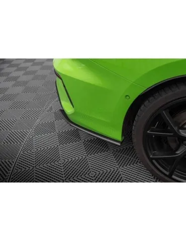 Lame de pare-chocs Latérales Arrière Fibre de carbone AUDI RS3 Sedan 8Y - Maxton