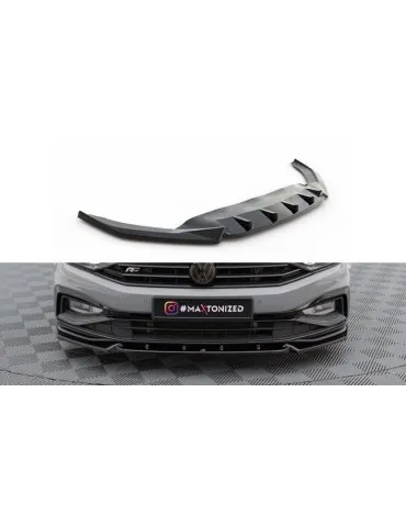 Lame de Pare-chocs Avant V.1 VOLKSWAGEN PASSAT R-Line B8 Facelift - Maxton
