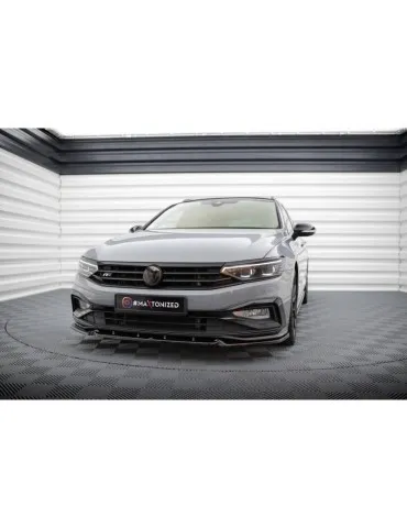 Lame de Pare-chocs Avant V.1 VOLKSWAGEN PASSAT R-Line B8 Facelift - Maxton