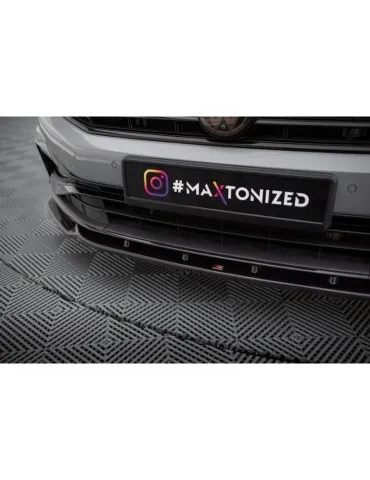 Lame de Pare-chocs Avant V.2 VOLKSWAGEN PASSAT R-Line B8 Facelift - Maxton