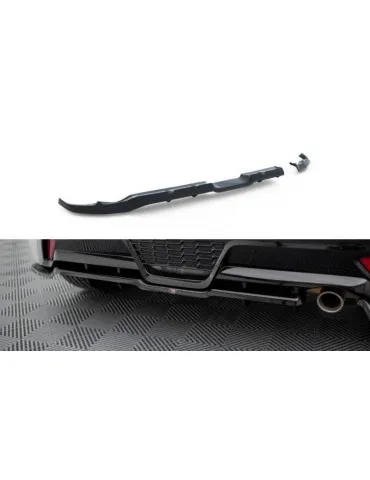 Diffuseur central Arrière (avec une barre verticale) TOYOTA YARIS GR sport Mk4 - Maxton