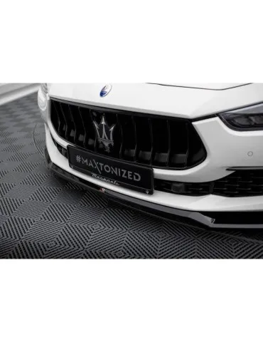 Lame de Pare-chocs Avant V.1 Maserati Ghibli MK3 Facelift - Maxton