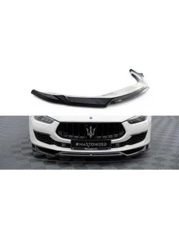 Lame de Pare-chocs Avant V.2 Maserati Ghibli MK3 Facelift - Maxton