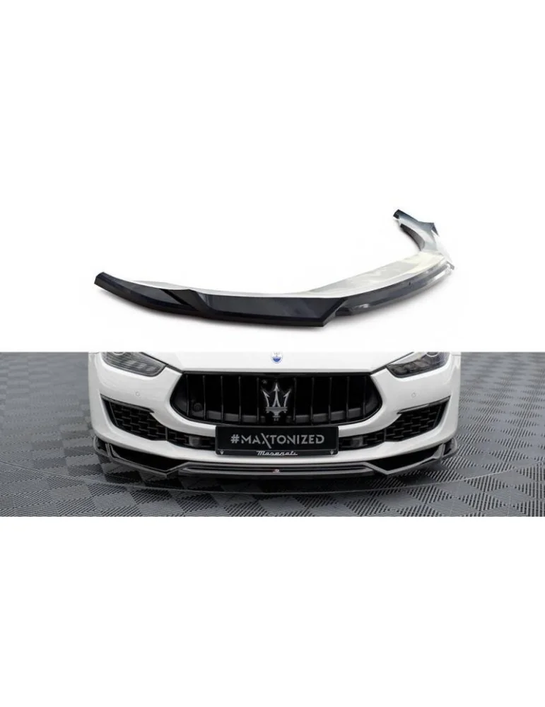Lame de Pare-chocs Avant V.2 Maserati Ghibli MK3 Facelift - Maxton