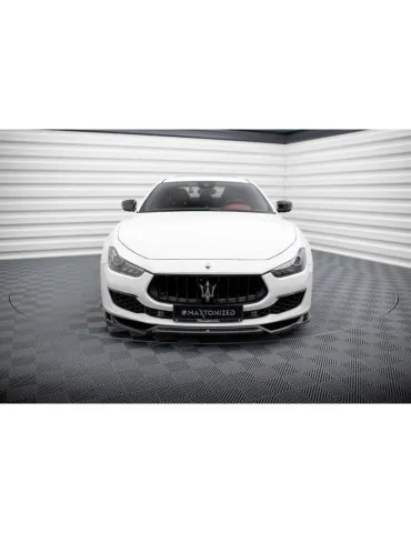 Lame de Pare-chocs Avant V.2 Maserati Ghibli MK3 Facelift - Maxton