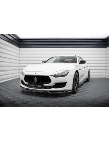 Lame de Pare-chocs Avant V.2 Maserati Ghibli MK3 Facelift - Maxton