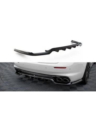 Diffuseur central Arrière (avec une barre verticale) Maserati Ghibli MK3 Facelift - Maxton