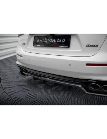 Diffuseur central Arrière (avec une barre verticale) Maserati Ghibli MK3 Facelift - Maxton