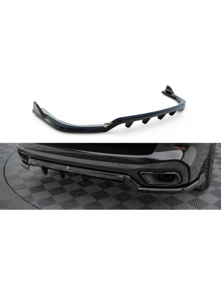 Diffuseur central Arrière (avec une barre verticale) BMW X5 M-Pack G05 - Maxton