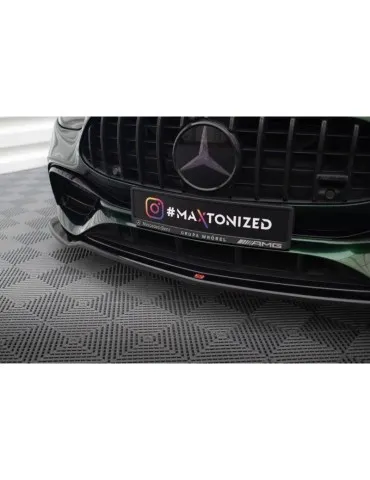 Lame de Pare-chocs Avant V.1 MERCEDES-AMG E63 W213 Facelift - Maxton
