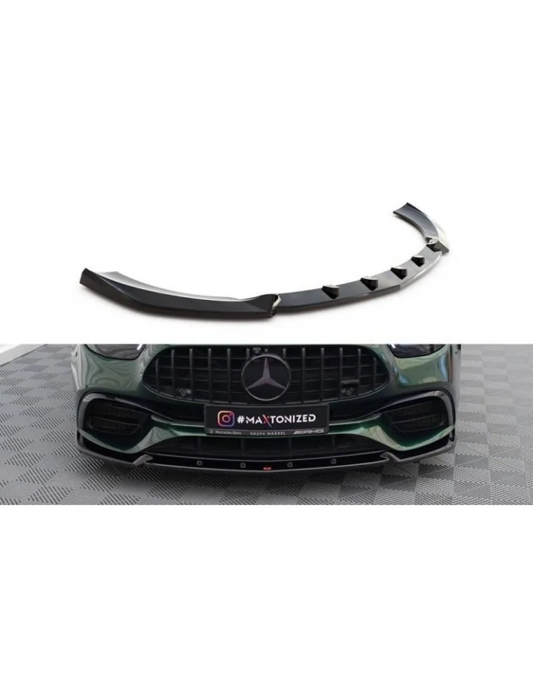 Lame de Pare-chocs Avant V.2 MERCEDES-AMG E63 W213 Facelift - Maxton