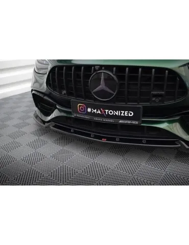 Lame de Pare-chocs Avant V.2 MERCEDES-AMG E63 W213 Facelift - Maxton