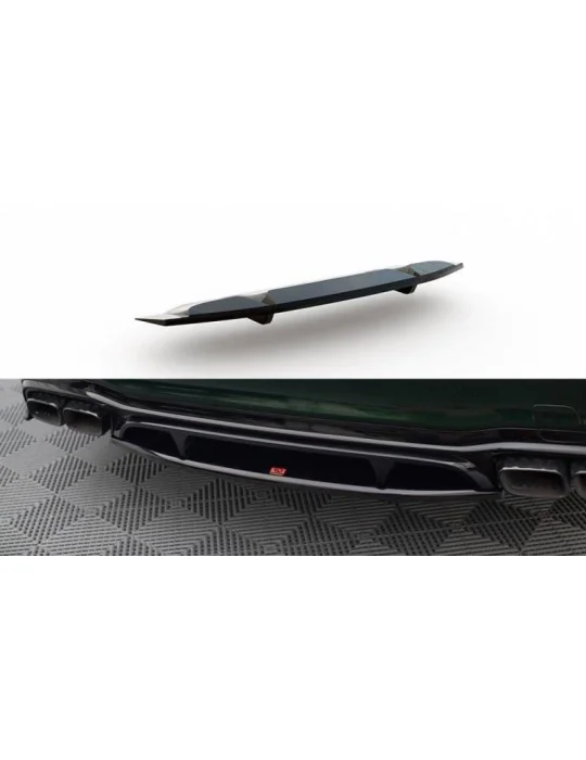 Diffuseur arrière central E63 AMG W213 restylée à barres verticales