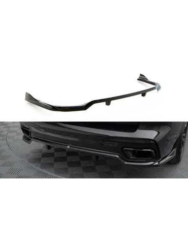Diffuseur central Arrière (avec une barre verticale) BMW X7 M-Pack G07 Facelift - Maxton